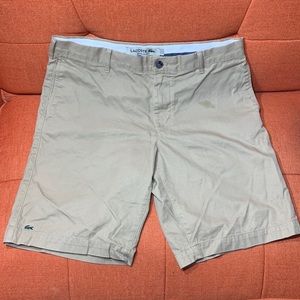 Lacoste khaki shorts. Size 33
